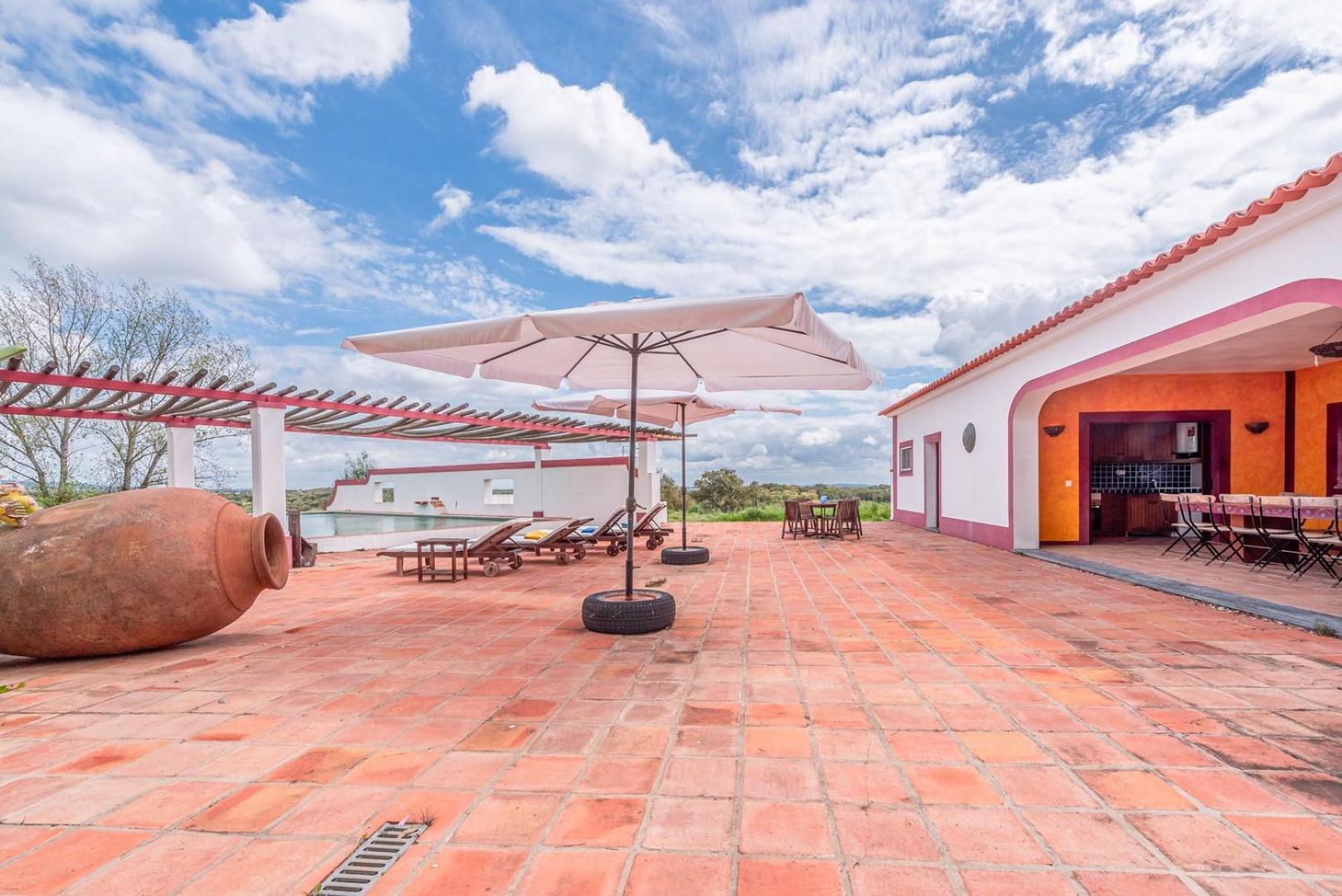 Вилла Stunning Mansion In Sao Cristovao Монтемор-у-Нову Экстерьер фото